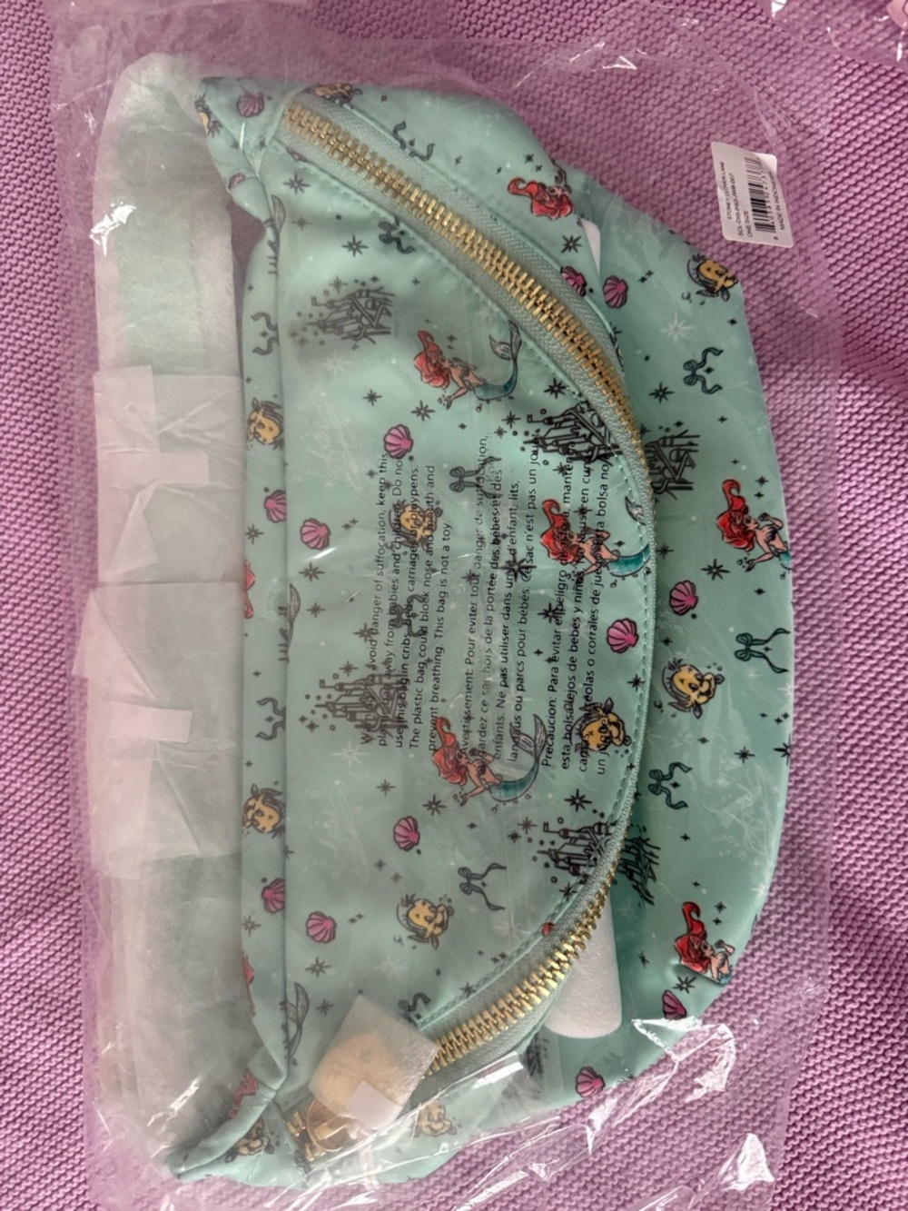 Stoney Clover Lane Disney Princess Jumbo Belt Bag Ariel
